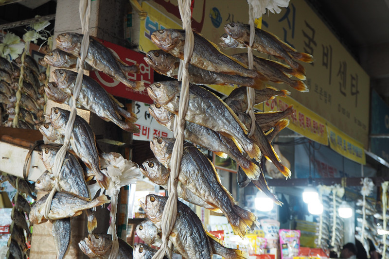 広蔵市場の干し魚