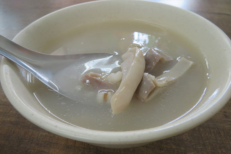 津味肉圓二粒と四神綜合湯