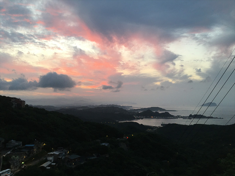 九份の夕暮れ