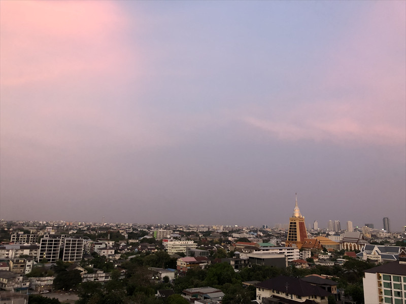 プンナウイティの夕暮れ