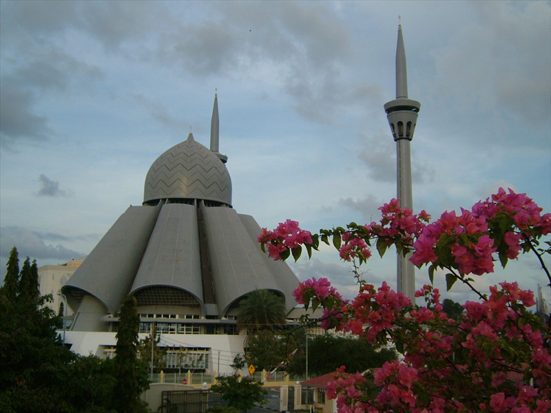 ラブアン島のMasjid Jamek An-Nur
