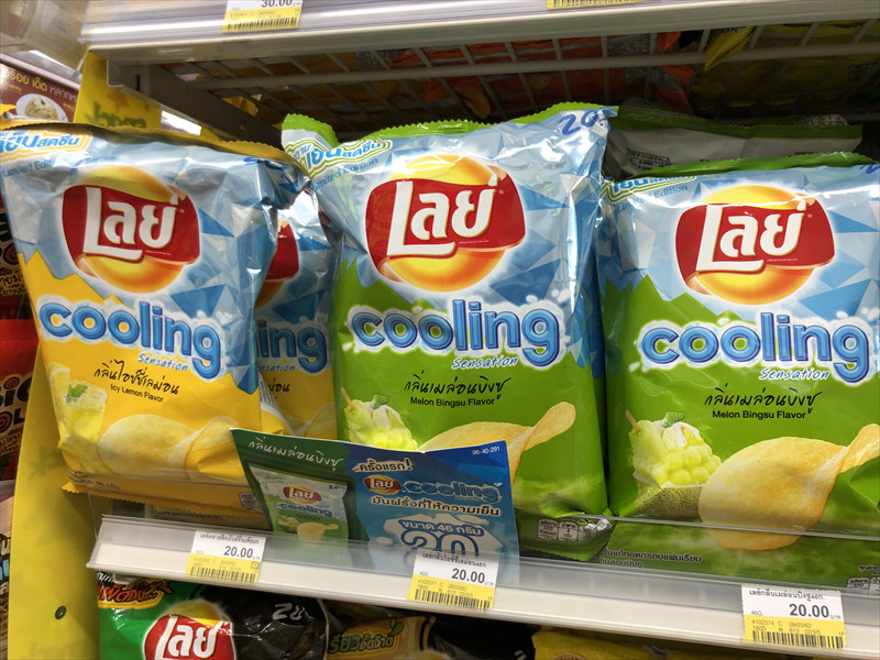 冷感ポテチ Lay's