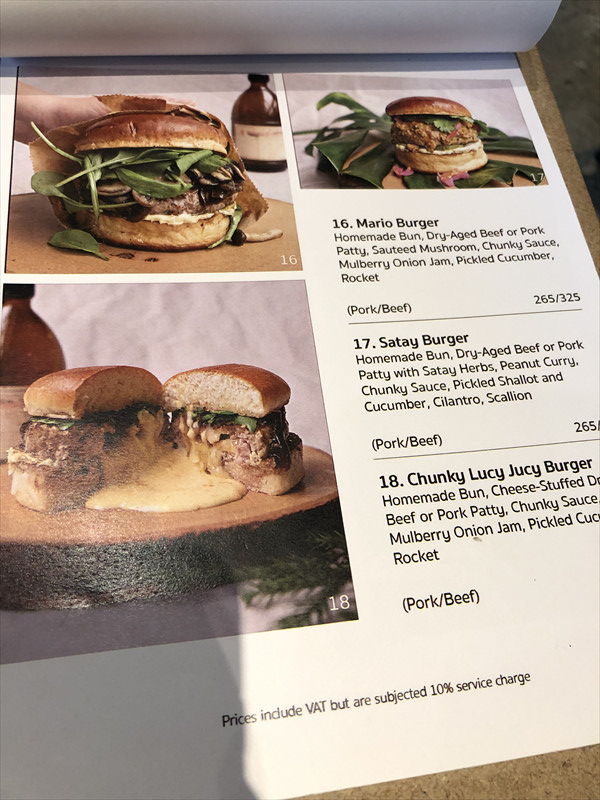 Satay Burger