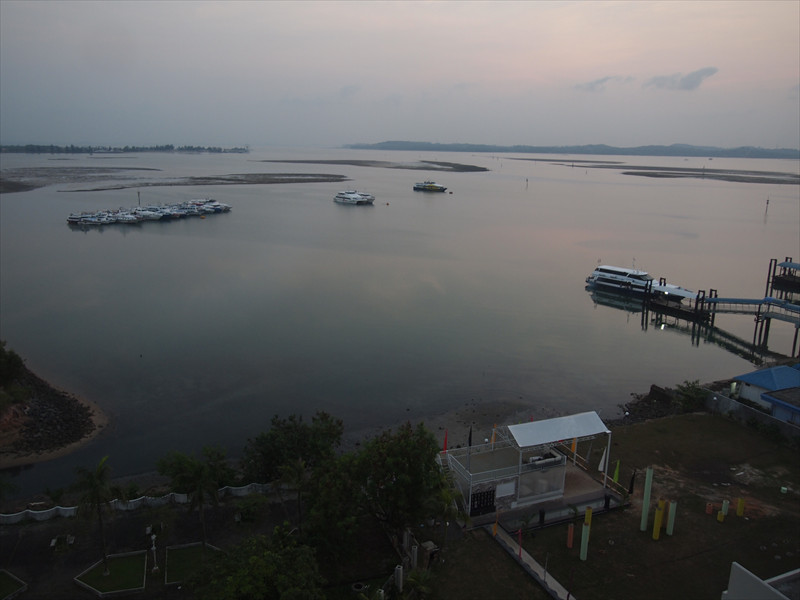バタム島の朝