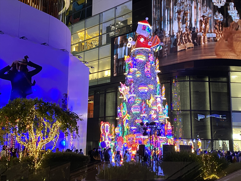 エムクオーティエのクリスマスツリー