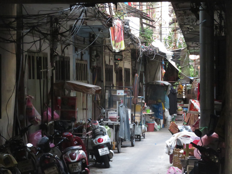 タイの路地
