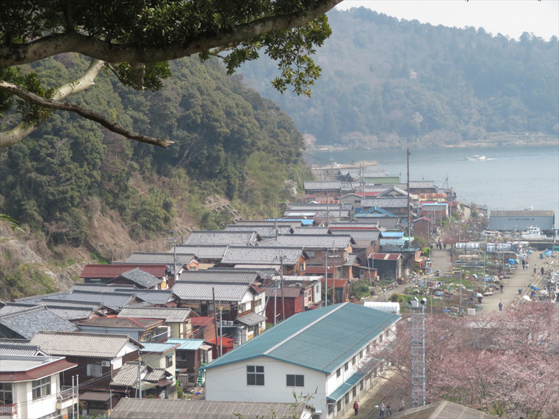 琵琶湖 沖島