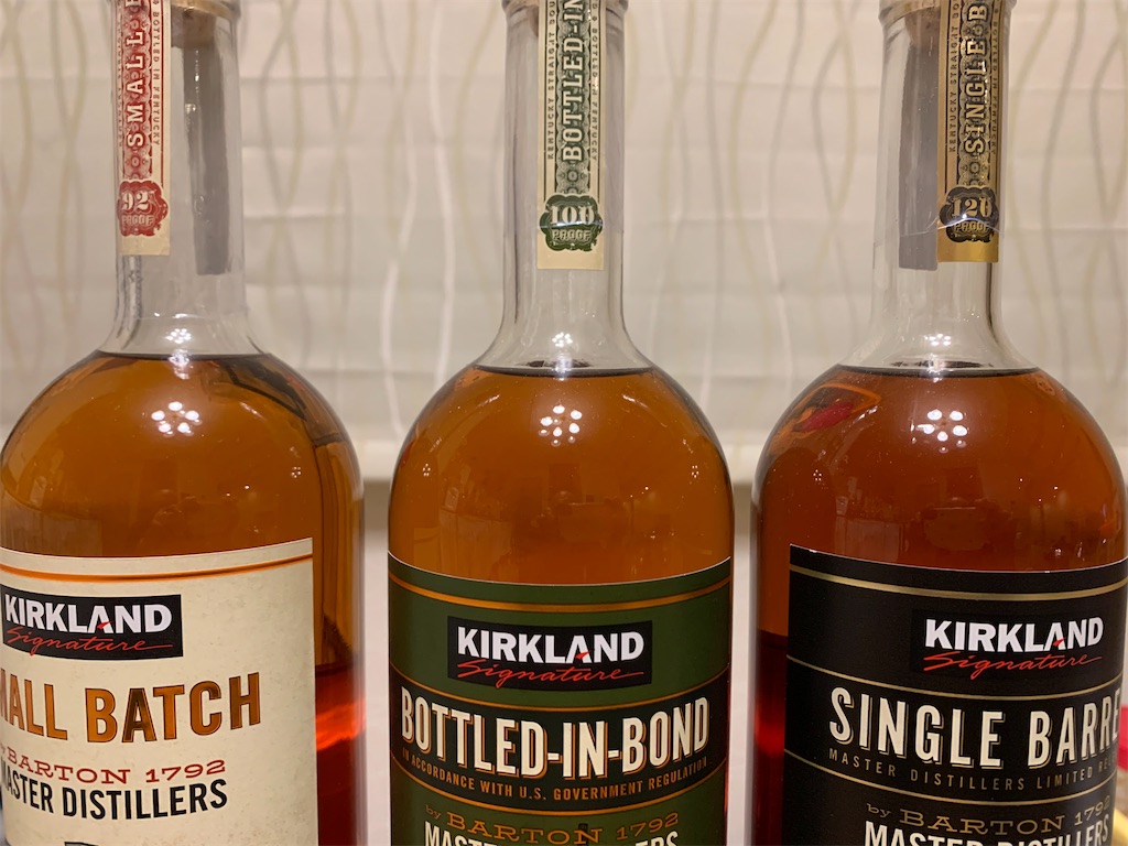 KIRKLAND SIGNATURE KENTUCKY BOURBON SMALL BATCH,BOTTLEDINBOND,SINGLE
