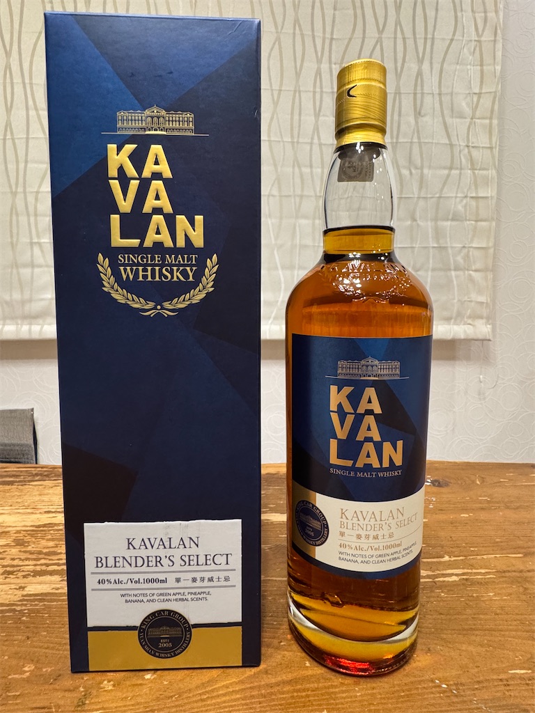 KAVALAN BLENDER'S SELECT - たんたぬたっきーの日常