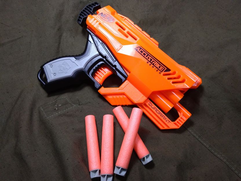 レビュー】NERF ELITE QUADRANT （ナーフ エリートクアドラント