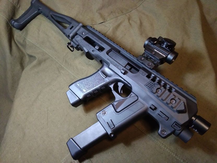 たぬ理論】UMAREX / CAA Micro RONI with TM Glock18C の使い道につき