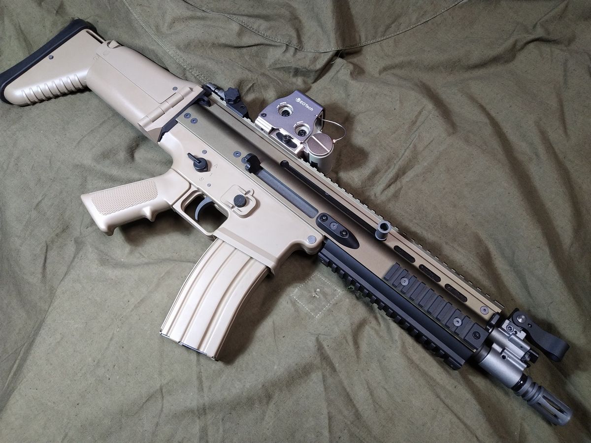 レビュー】WE-Tech SCAR-L CQB Co2 レビューです！ - せんばやま