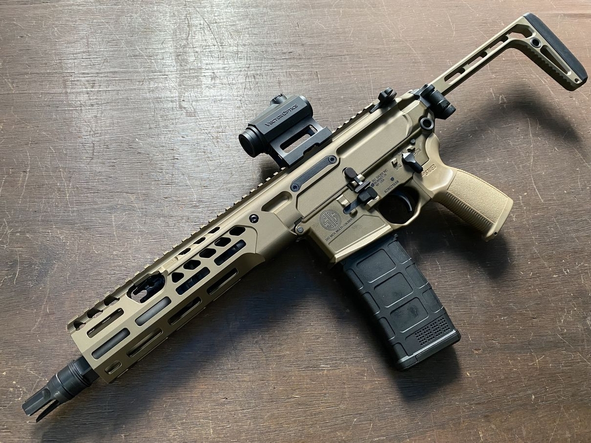 レビュー】APFG MCX SPEAR LT 9in SBR Co2ガスブローバックガンです