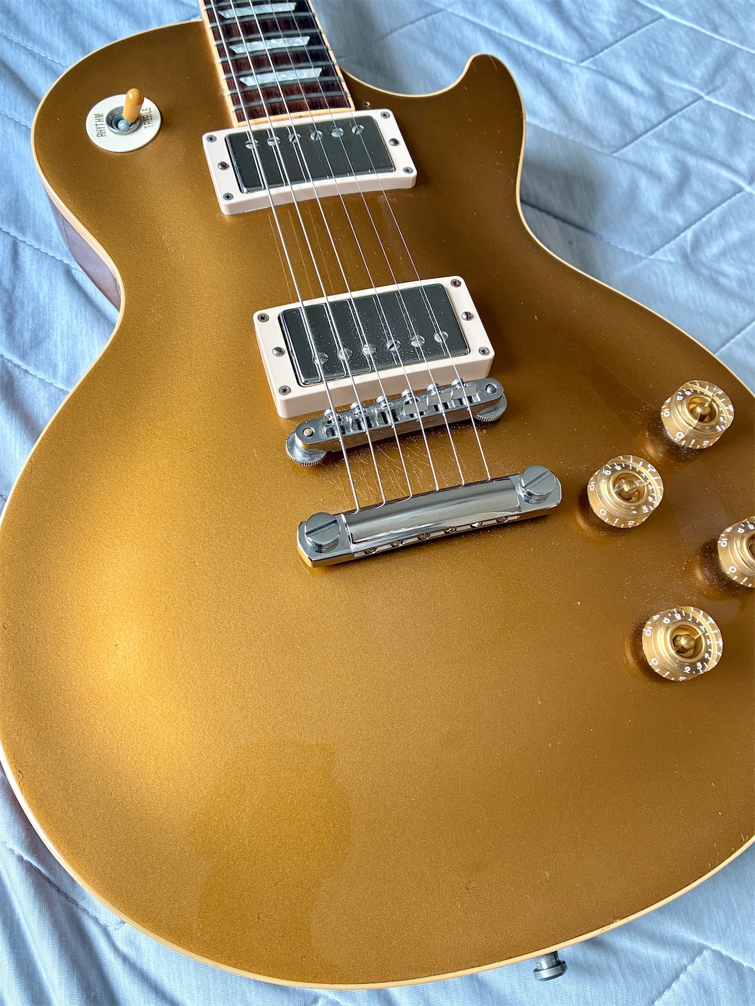 1998年製 Gibson Les Paul Standard Yamano Limited Goldtop - 使用
