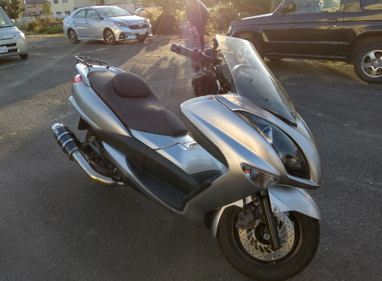 美車　ビクスク　ビッグスクーター　綺麗　エンジン絶好調　不具合無し ᐢ⓿ᴥ⓿ᐢ₎モータスのビクスク修理🛵〰️前半（竿休め20240120