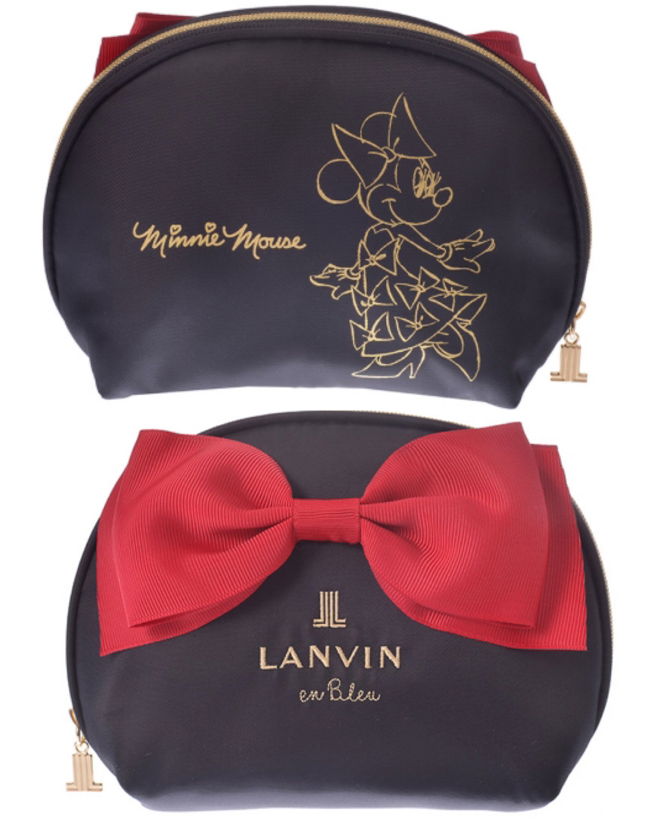 LANVIN en Bleuとミニーがコラボしたディズニーグッズ登場