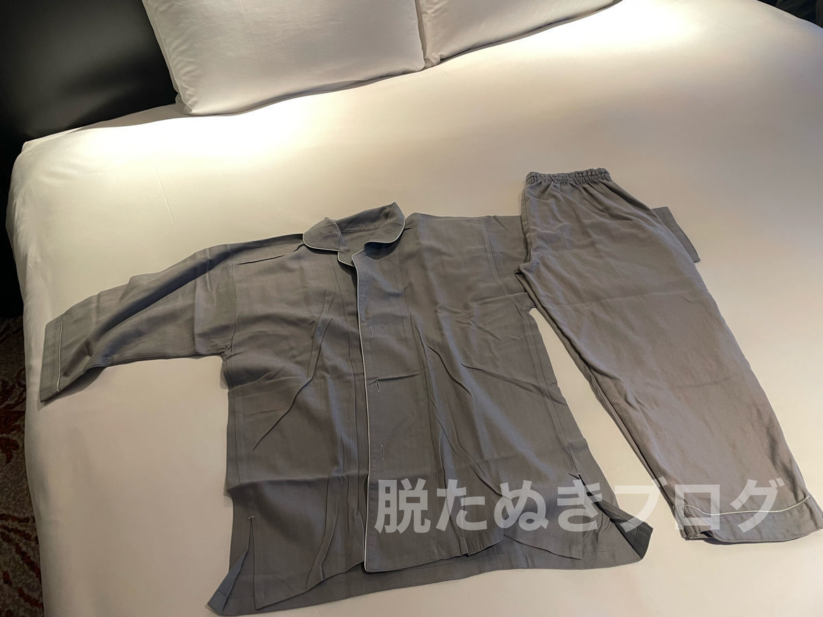 パジャマは上下別タイプで過ごしやすい