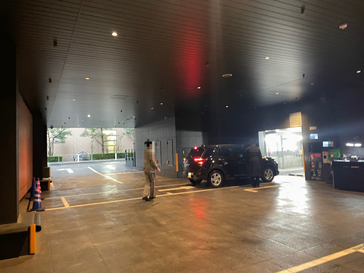 駐車場の様子