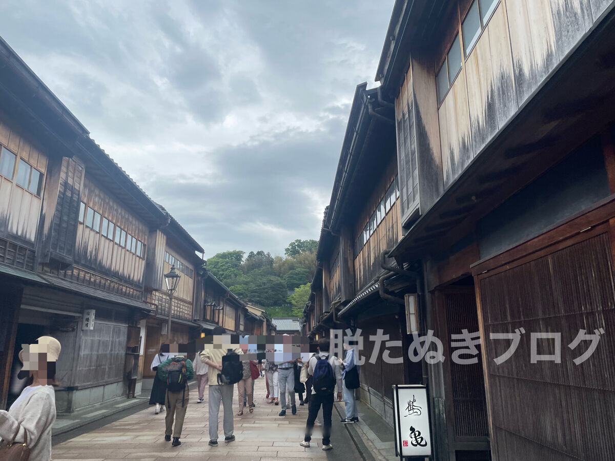 東茶屋街の様子