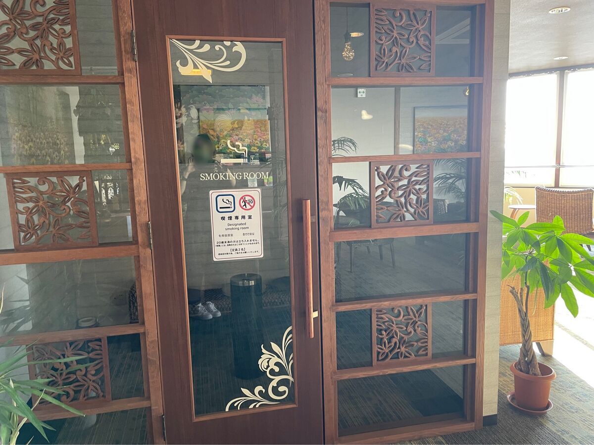 Bali&Resort SAYAの風　喫煙所