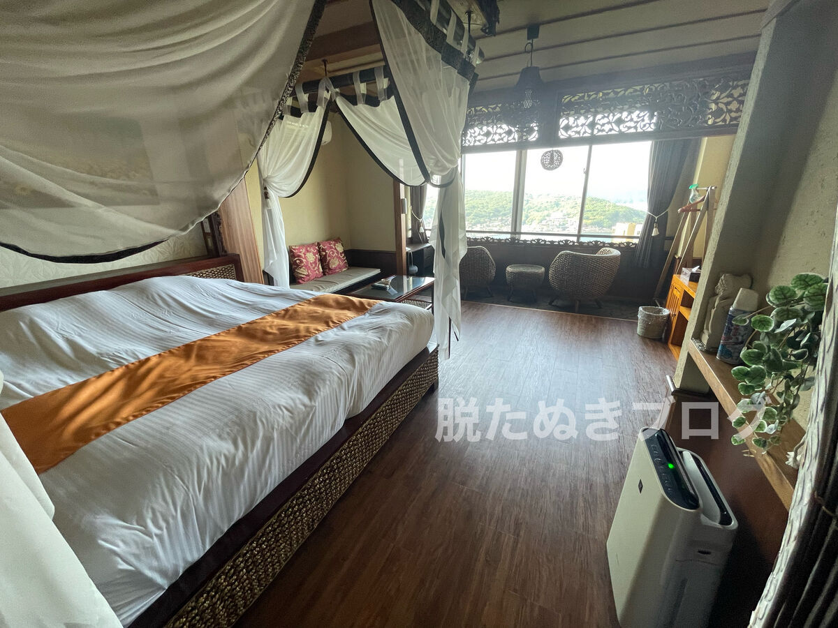 Bali&Resort SAYAの風　バトゥールキングの客室