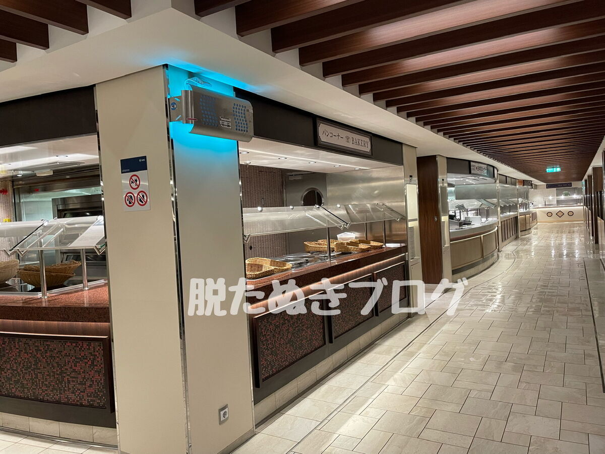 MSCベリッシマ　夜間の様子