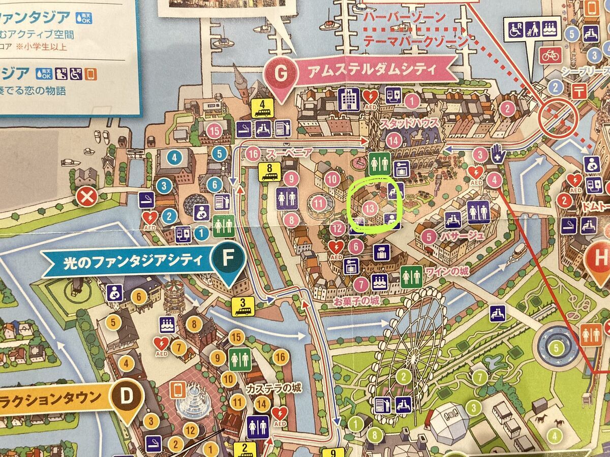 ナインチェカフェ地図