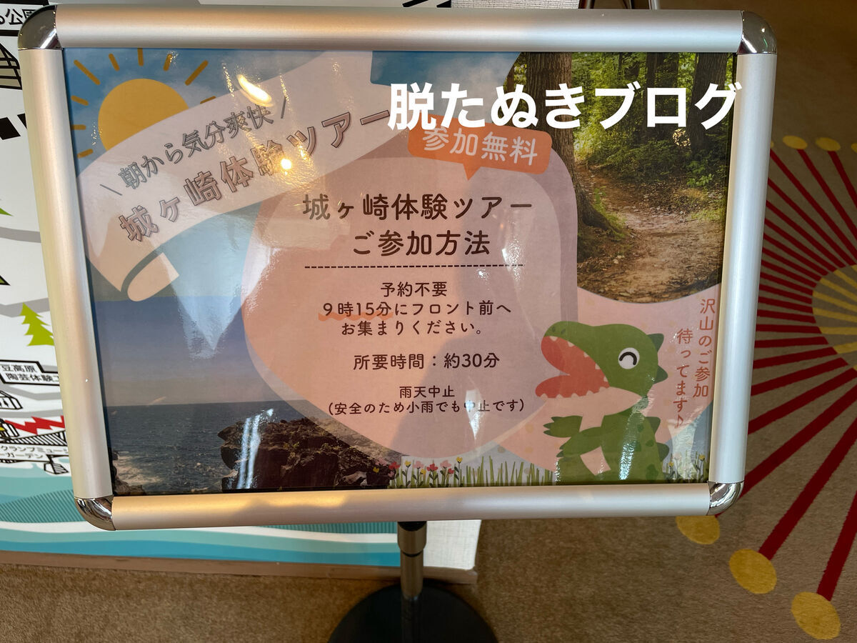 城ヶ崎体験の案内