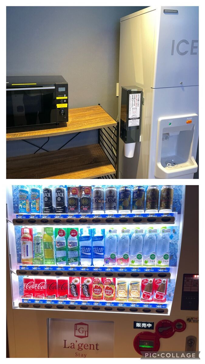 館内の製氷機（5階）