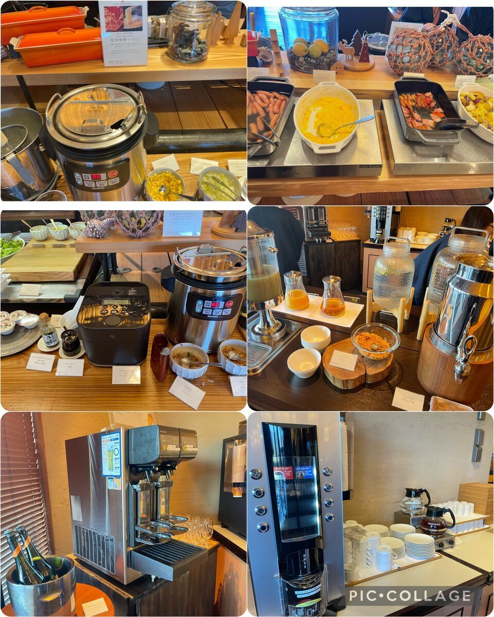 ドリンクたくさんあり、朝からビールも飲めます。