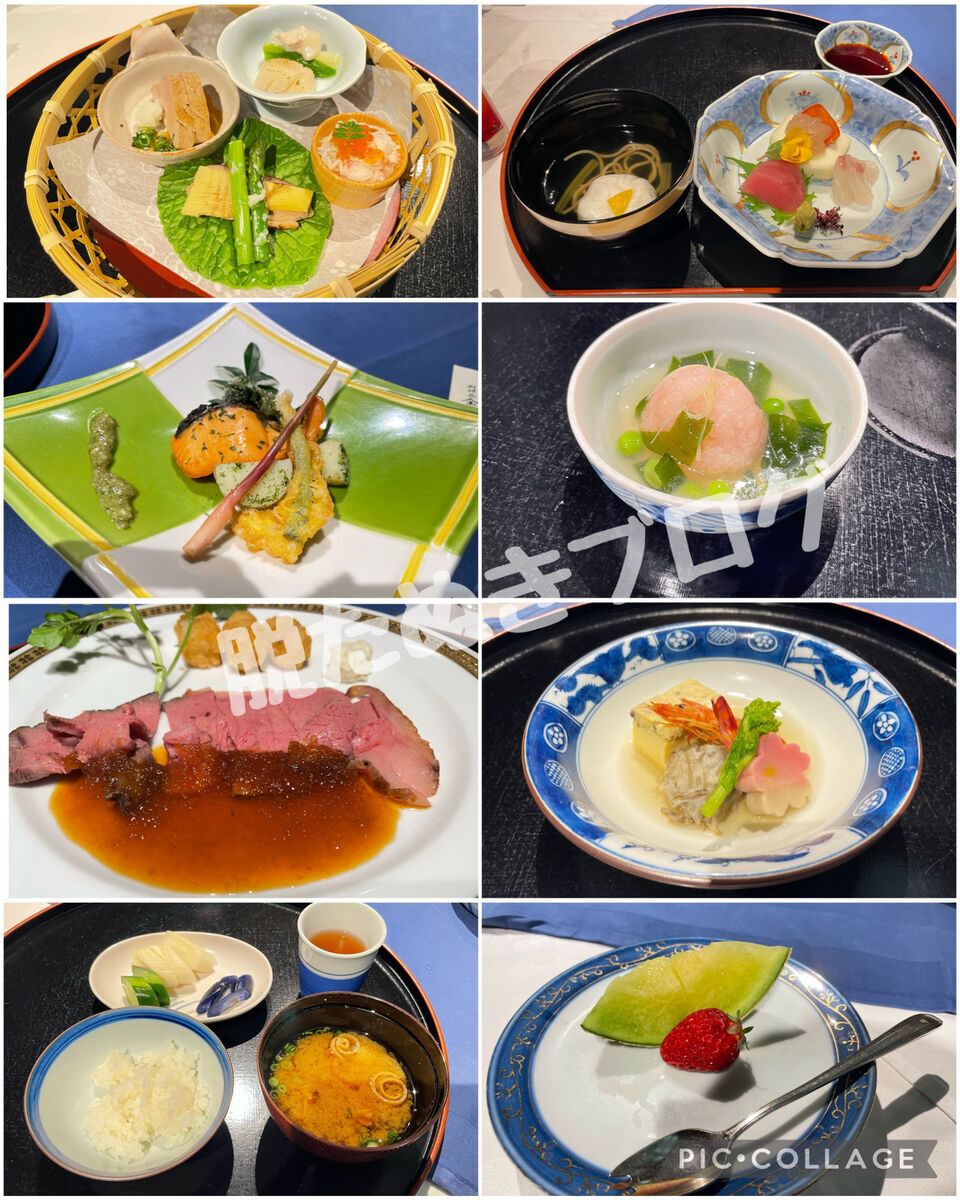 別館くすの木では、会席料理が提供 飲み物が1つついてくるプラン