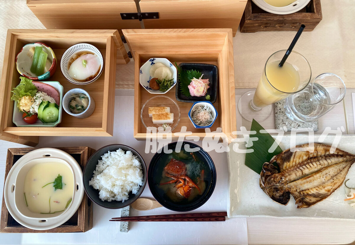 彩り豊かな朝食膳
