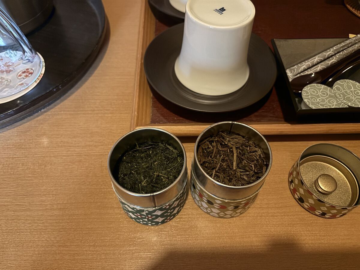 急須で入れるタイプのお茶です