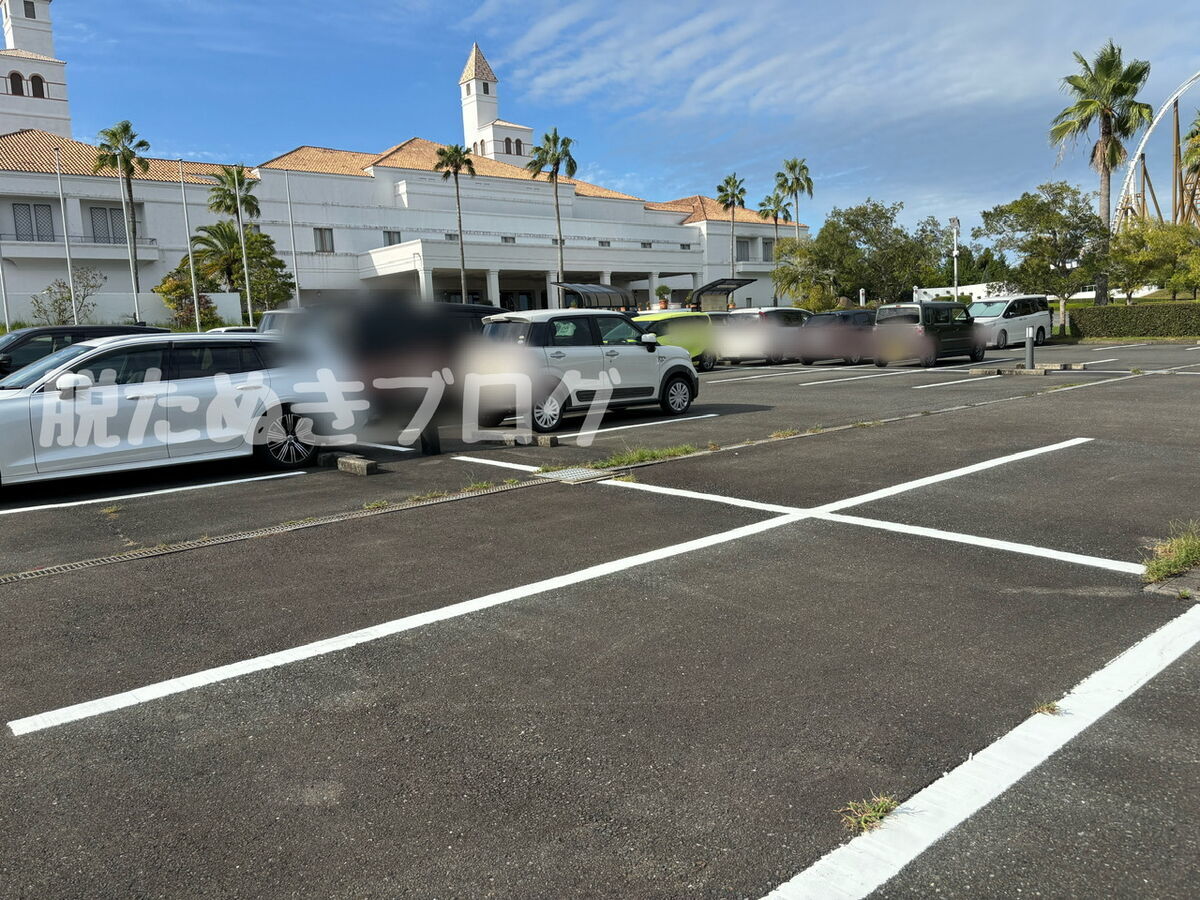 無料駐車場はたくさんあります