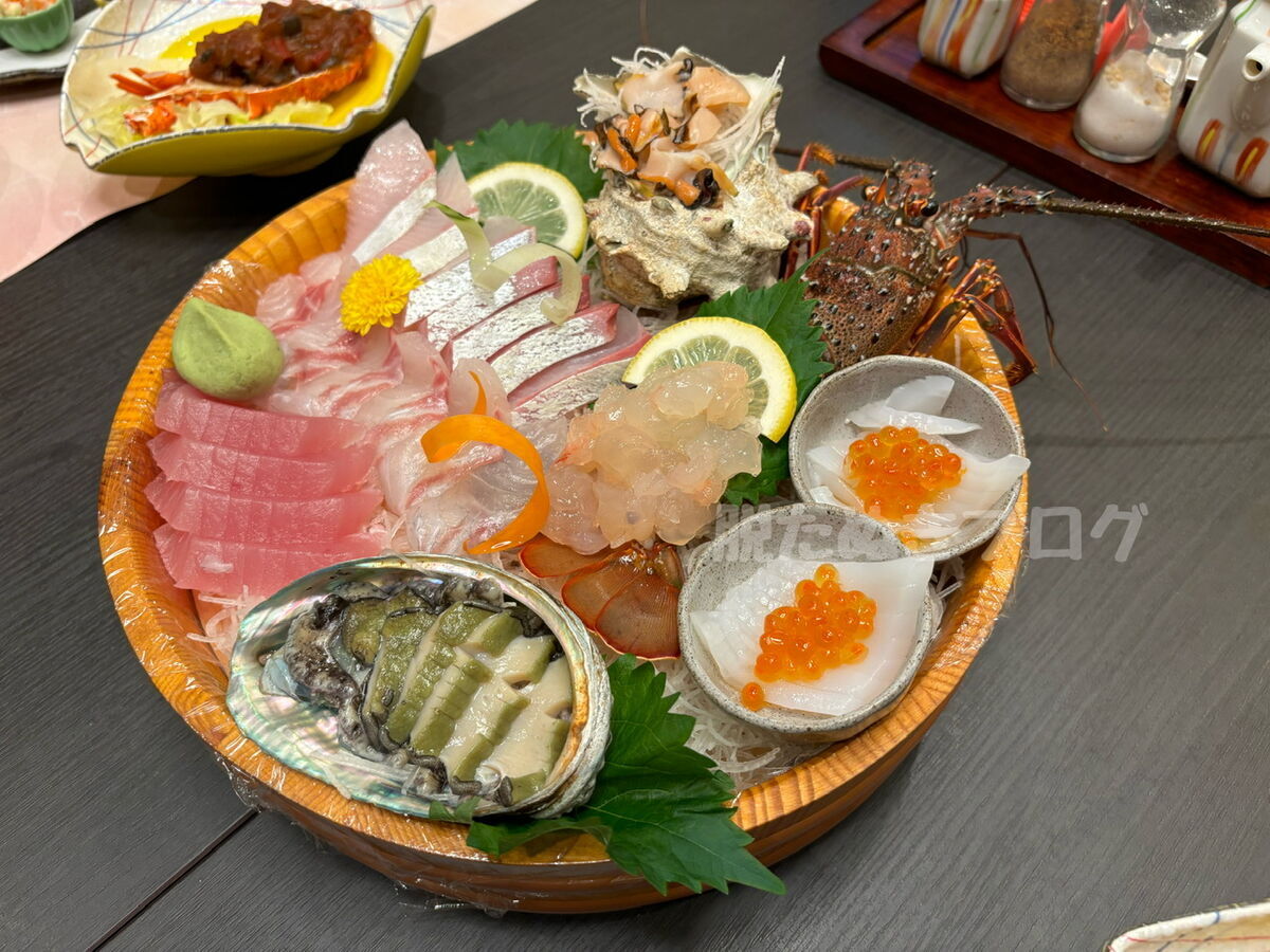 すごく豪華な海鮮料理
