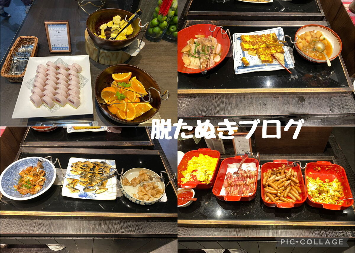 朝食メニューが豊富