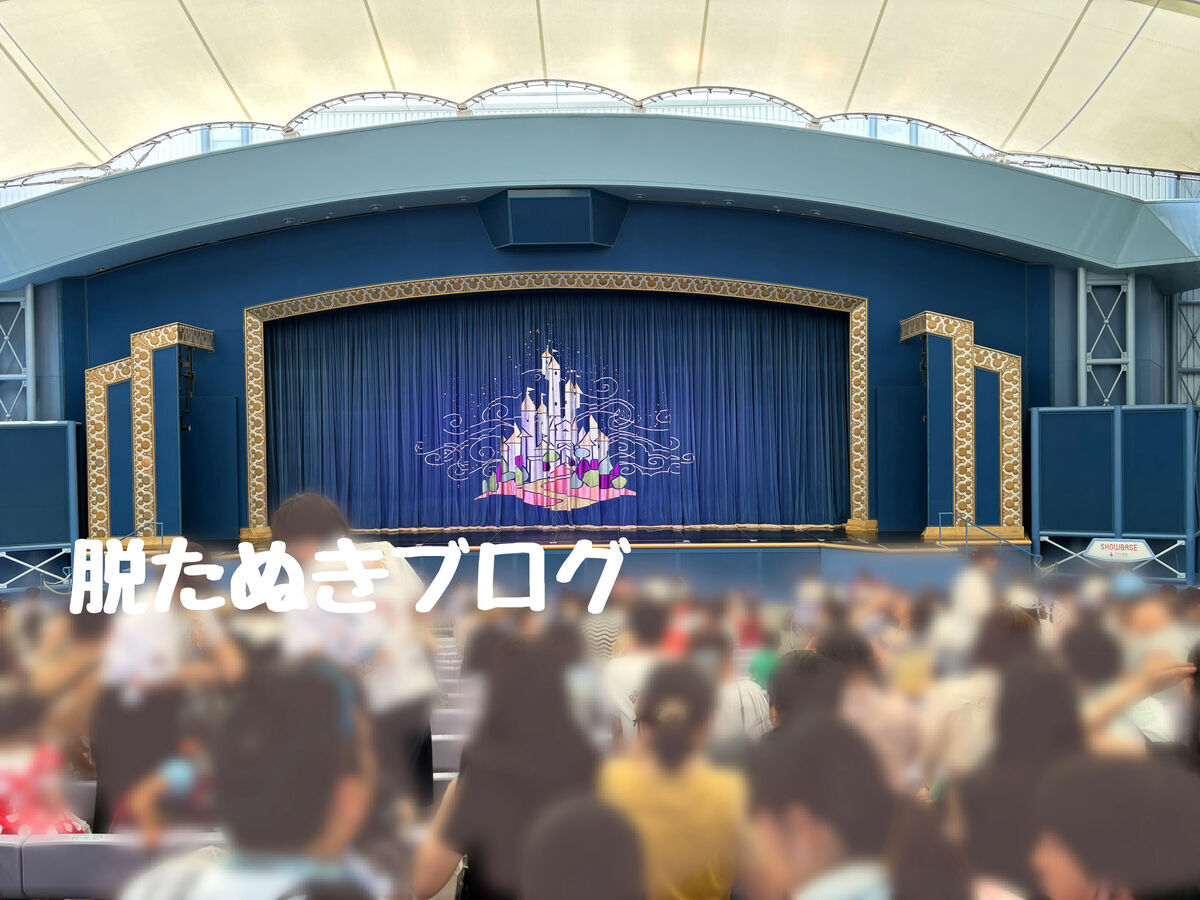 ディズニーランドのショー鑑賞ができる