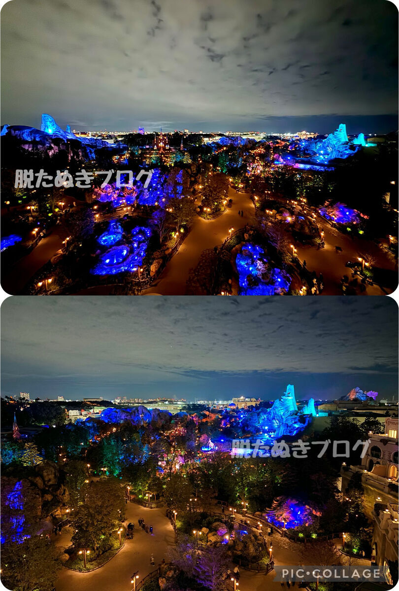 グランドシャトーの夜景