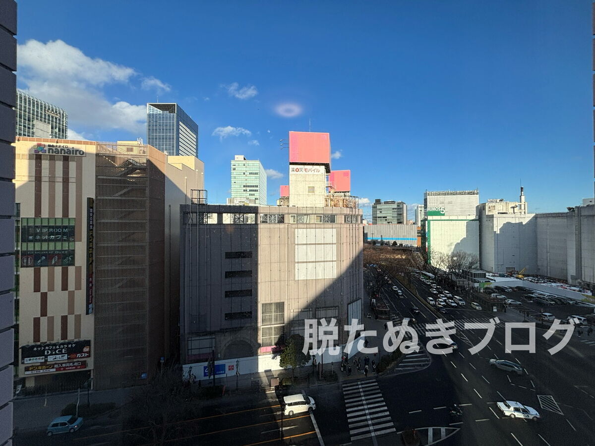 仙台駅側の景観