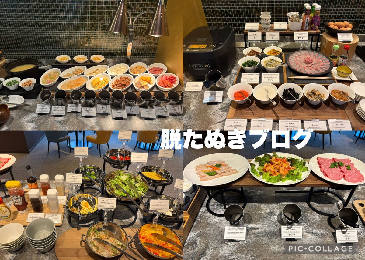 朝食の様子1