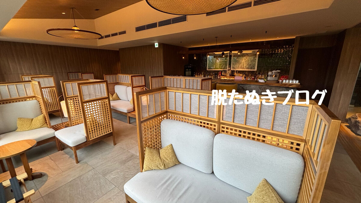 ふふ箱根のフロントロビー