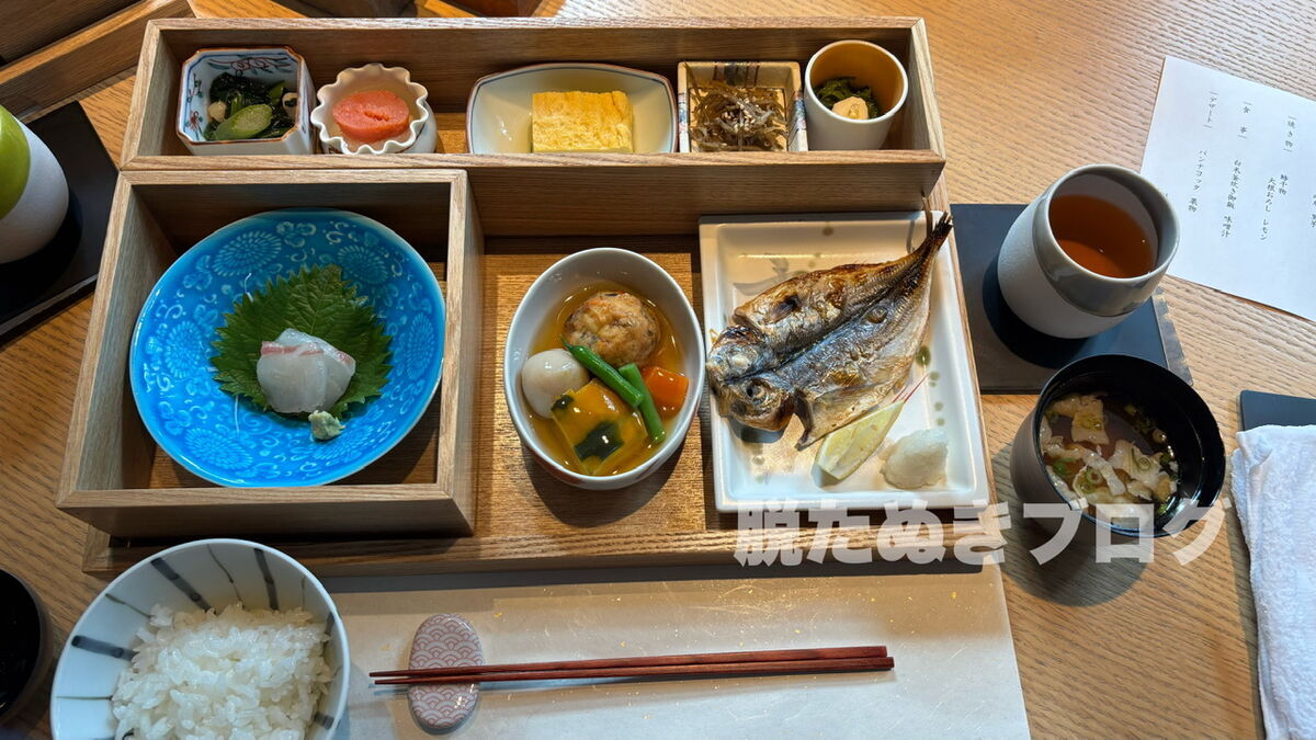 ORIXHotel and resorts 熱海・伊豆山 佳ら久の朝食は和食料理