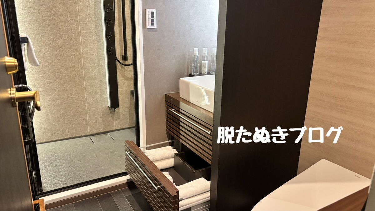 ラグジュアリーホテル風の薫MORI premier メゾネットタイプの水回り