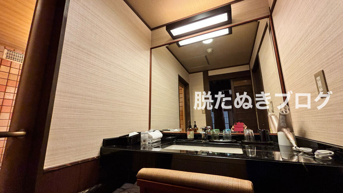 静岡県 伊豆 吉奈温泉 東府やresort &spa-izuの蔵の間103にある洗面所