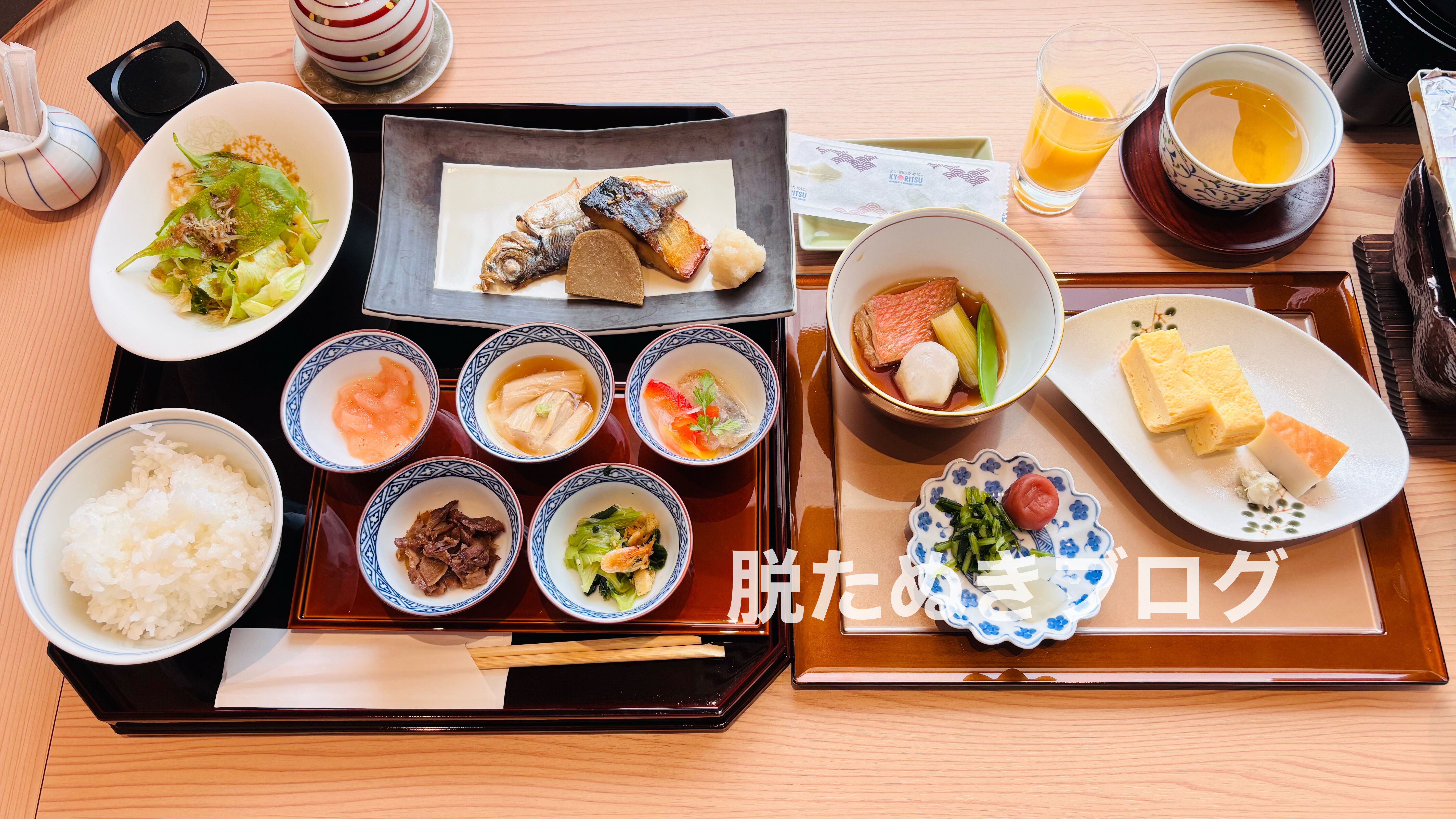共立リゾート系列のラビスタ熱海テラス 朝食料理