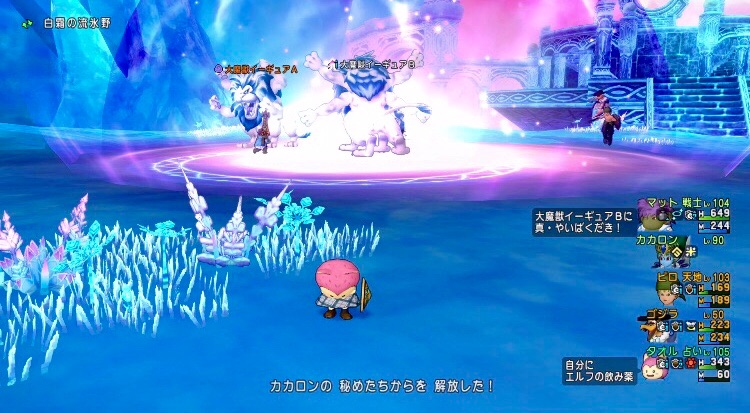 大魔獣イーギュア サポ討伐編 タオルのハッスル日記