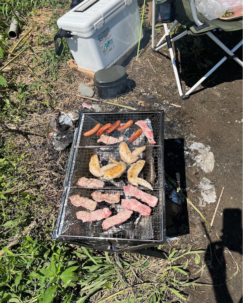 神奈川県相模原市にある中津川の 穴場スポット で川遊びとbbqをしてきた Taro S ファミリーキャンプ