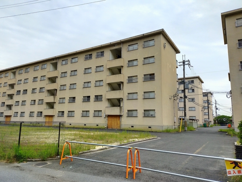NTTくずは社宅 くずは合同宿舎 団地歩き自然探訪