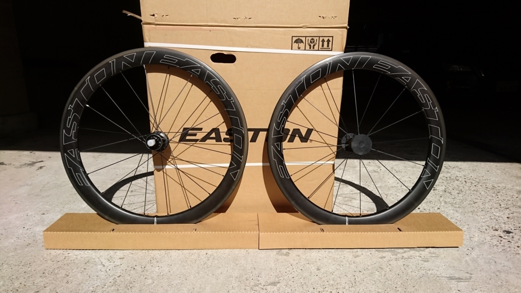 ロードバイク カーボンホイール EASTON EC90 AERO55 イーストン
