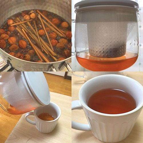 月桃茶:煮出せるのか不安しか無かった。。上手くできた。。